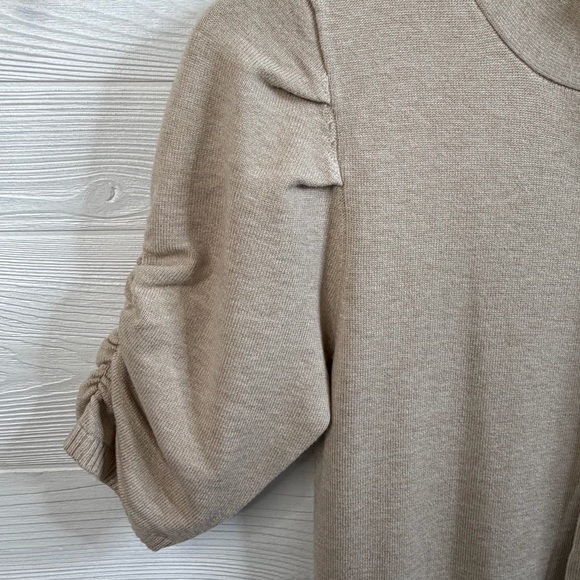 ABLE Knit Sweater Dress with Bow Tie Neck | M | NWT - Picture 6 of 12